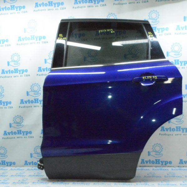 Дверь голая зад лев Ford Escape MK3 13- синий цвет J4(09) CJ5Z-7824631-A