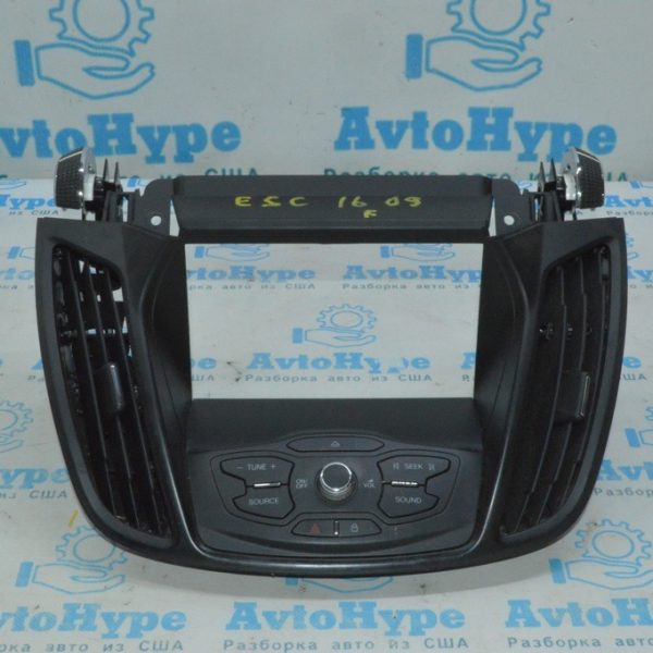 Панель управления магнитофоном Ford Escape MK3 13- под Sync2 (09) CJ5Z18C858FA