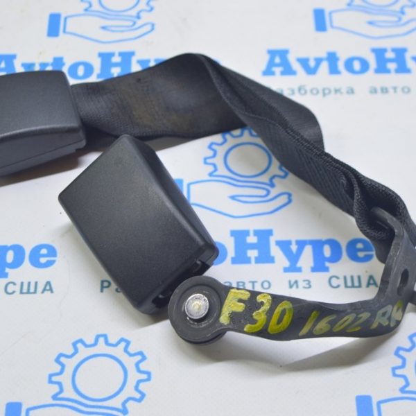 Защелки задних ремней безопасности BMW 3 F30 12-19 чёрн 72117243311