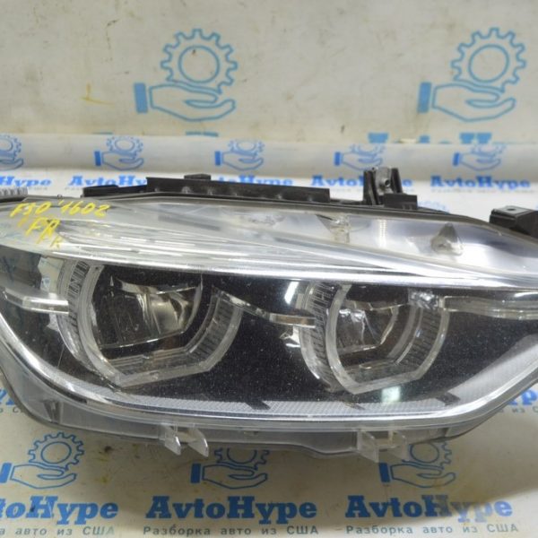 Фара передняя правая в сборе BMW 3 F30 16-18 LED (02) песок 63 11 7419630