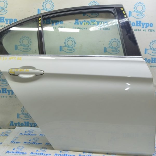 Дверь голая зад прав BMW 3 F30 12-19 белый цвет A300 (02) 41-00-7-298-514