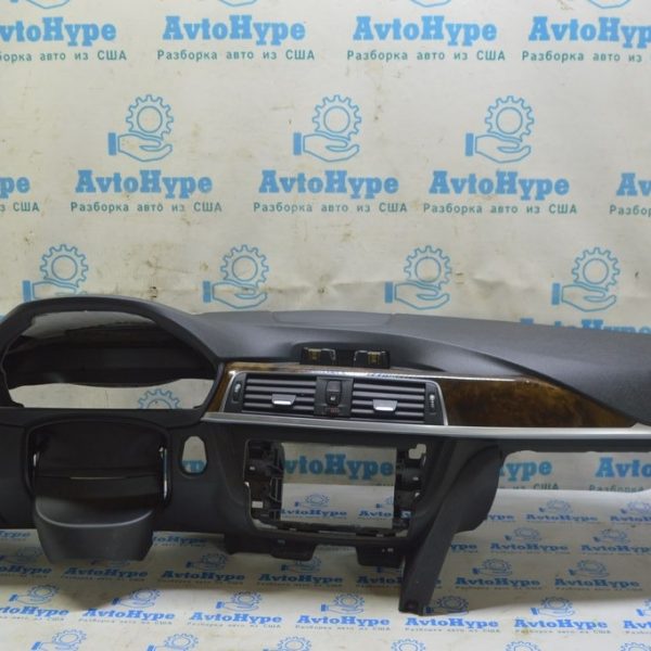 Бокс карман передней панели BMW 3 F30 12-18 чёрный с креплением 51-45-9-240-633