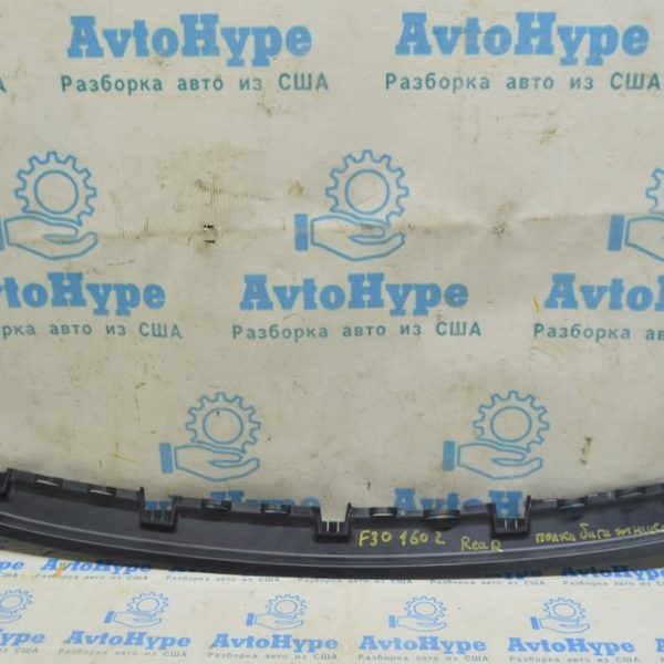 Накладка задней полки BMW 3 F30 12-18 черная 51-46-7-314-786