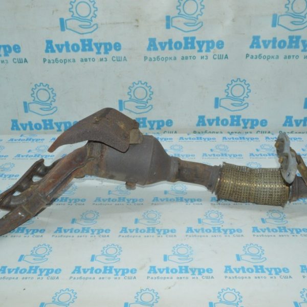 Коллектор выпускной с катализатором Ford Focus mk3 11-18 2.0 (07) начал сыпаться DV6Z-5G232-A