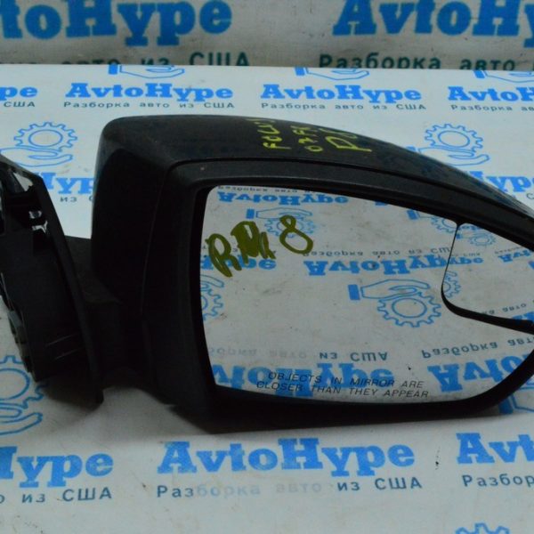 Зеркало боковое правое Ford Focus mk3 15-18 рест 8 пинов, поворотник, подогрев, (07) цвет J7 CP9Z-17682-DA