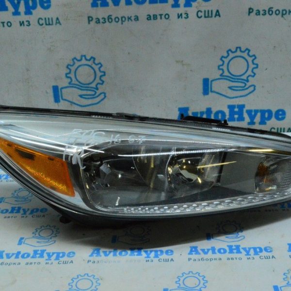 Фара передняя правая Ford Focus mk3 15-18 рест галоген светлая (07) F1EZ-13008-GS