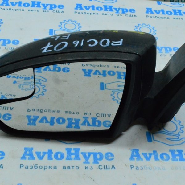 Зеркало боковое левое Ford Focus mk3 15-18 рест, поворотник 5пинов (07) цвет J7 F1EZ-17683-R