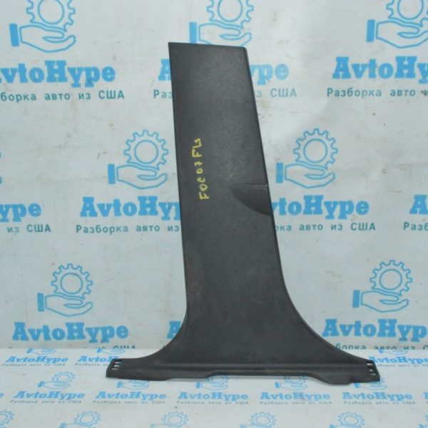 Накладка центральной стойки нижняя левая Ford Focus mk3 11-18 черн CV6Z-5424347-BB