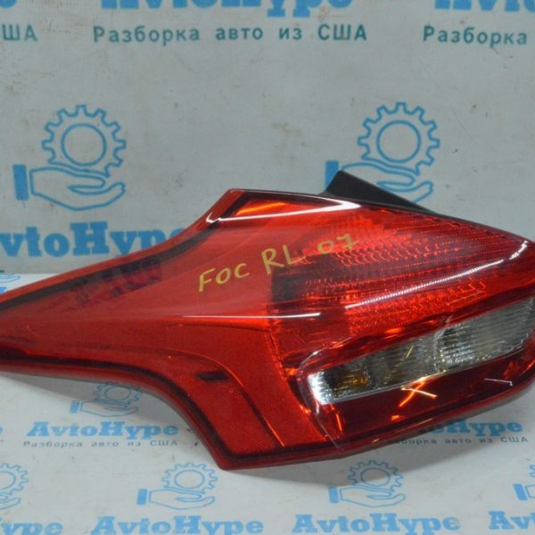Фонарь левый Ford Focus mk3 15-18 рест 5d галоген (07) F1EZ-13405-AG