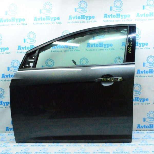 Дверь в сборе перед лев Ford Focus mk3 11-18 (07) цвет J7 без зеркала и карты F1EZ-5820125-A