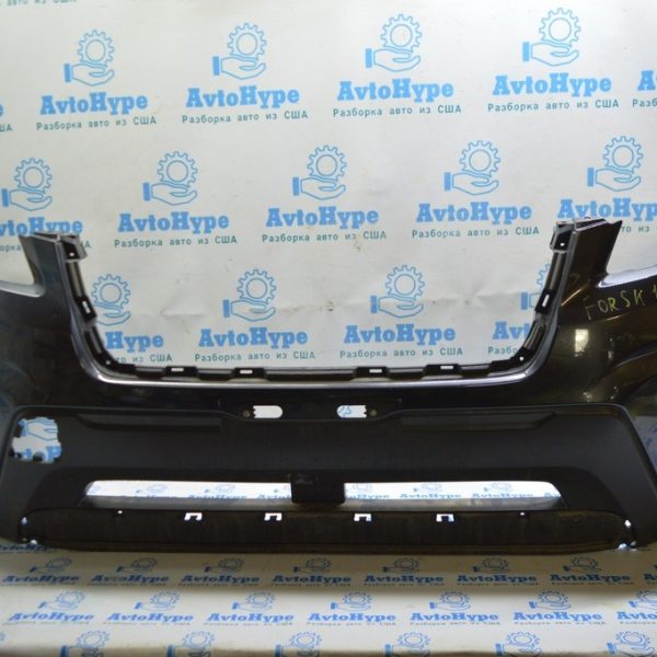 Бампер передний голый Subaru Forester 19- SK (01) графит,царапины спереди на структуре где ном 57704SJ010