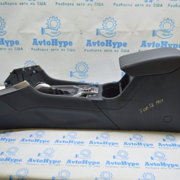 Консоль центральная (подлокотник и подстаканники) Subaru Forester 19- SK черный (01) 66241SJ500