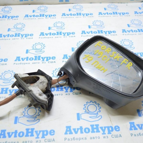 Зеркало боковое правое Subaru Forester 19- SK 19 пинов, BSM, подогрев, (01) графит под  камеру 91036SJ550