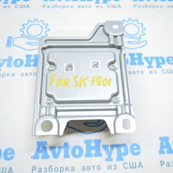 Модуль srs airbag компьютер подушек безопасности Subaru Forester 19- SK (01) стрелянный 98221SJ000