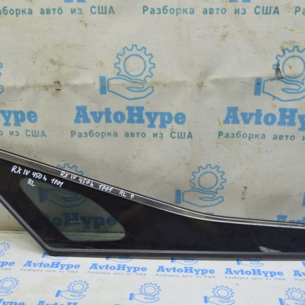 Форточка глухое стекло задняя левая Lexus RX350 RX450h 16-22 6272048370