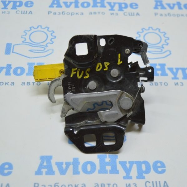 Замок капота лев Ford Fusion mk5 13-20 с датчиком DS7Z-16701-B