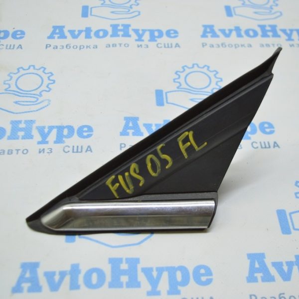 Молдинг крыла треугольник лев Ford Fusion mk5 13- мат с хромом ES7Z-16003-DA