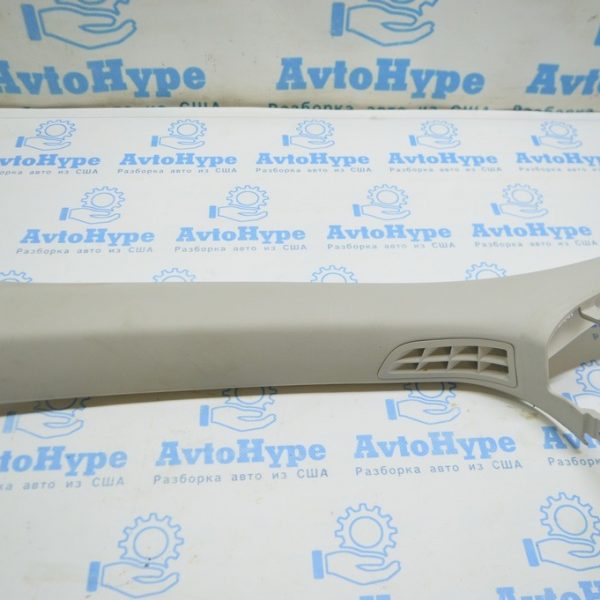 Накладка передней стойки верхняя левая Ford Fusion mk5 13- серая DS7Z-5403599-AF