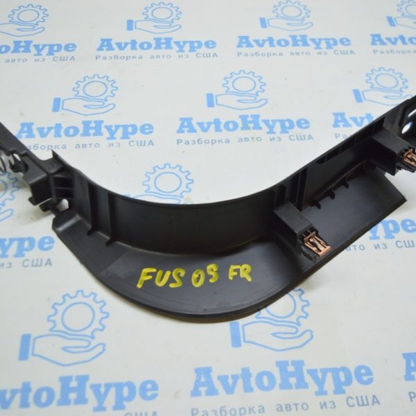 Накладка передней стойки нижняя правая Ford Fusion mk5 13- черная DS7Z-5402344-AB