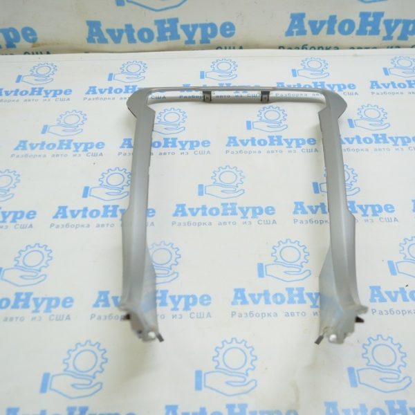 Накладка торпеды центр Ford Fusion mk5 13-16 серый DS7Z-54042C74-AB