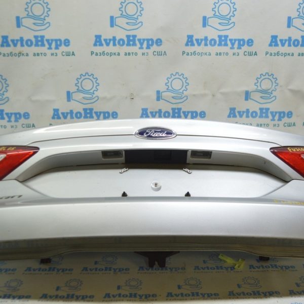 Накладка крышки багажника Ford Fusion mk5 13-16 под номер (05) цвет серебро UX DS7Z-54423A42-A