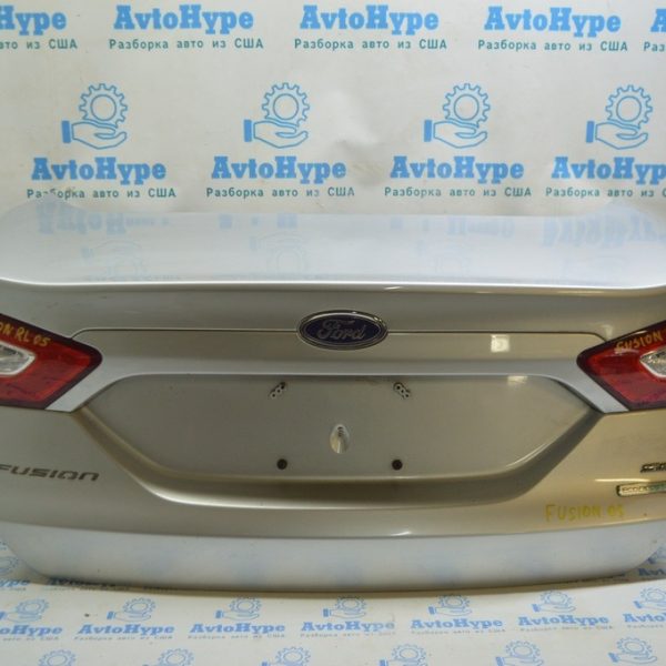 Накладка крышки багажника под ручку Ford Fusion mk5 13-16 (05) цвет серебро UX DS7Z-5443400-BA