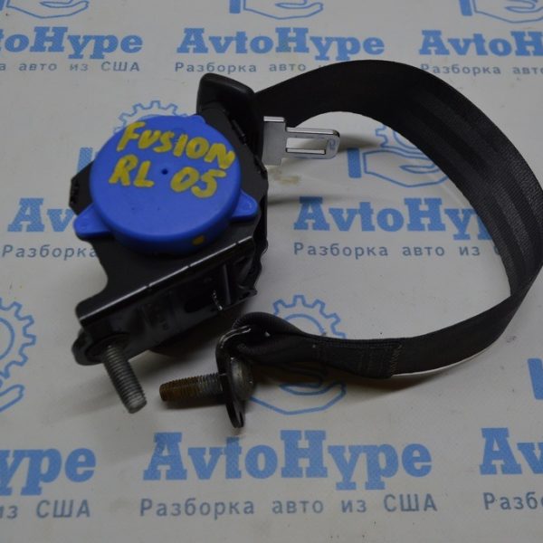 Ремень безопасности зад лев Ford Fusion mk5 13- черн DP5Z-54611B69-AAD
