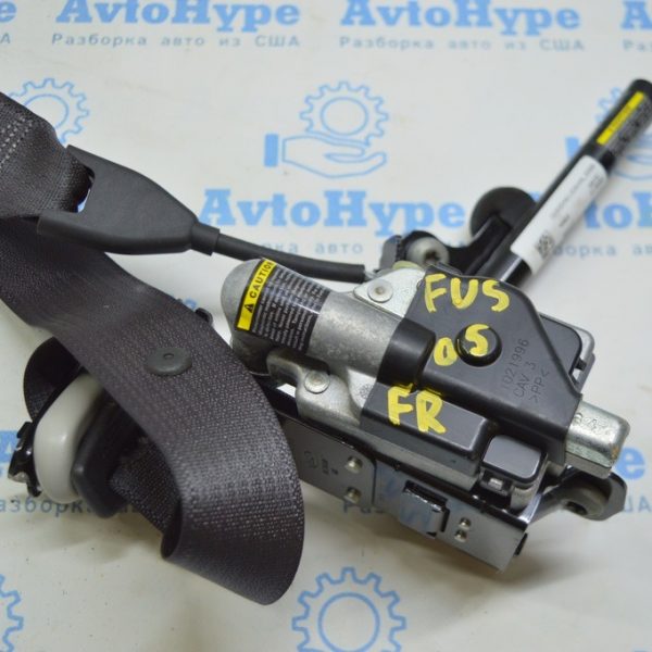 Пассажирский ремень безопасности Ford Fusion mk5 13- черн DG9Z-54611B08-AJ
