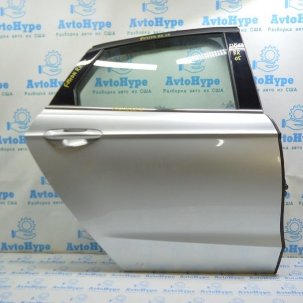 Дверь в сборе задняя правая Ford Fusion mk5 13-20 (05) в цвет серебро UX деф. DS7Z-5424630-A