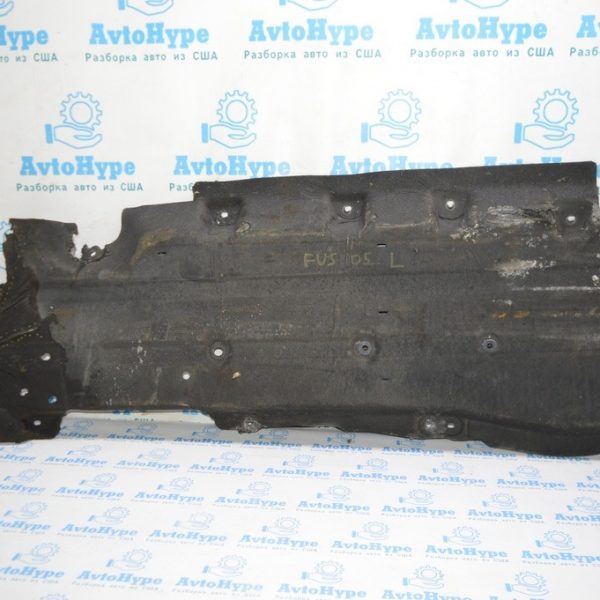 Защита днища левая Ford Fusion mk5 13-16 надрывы (05)