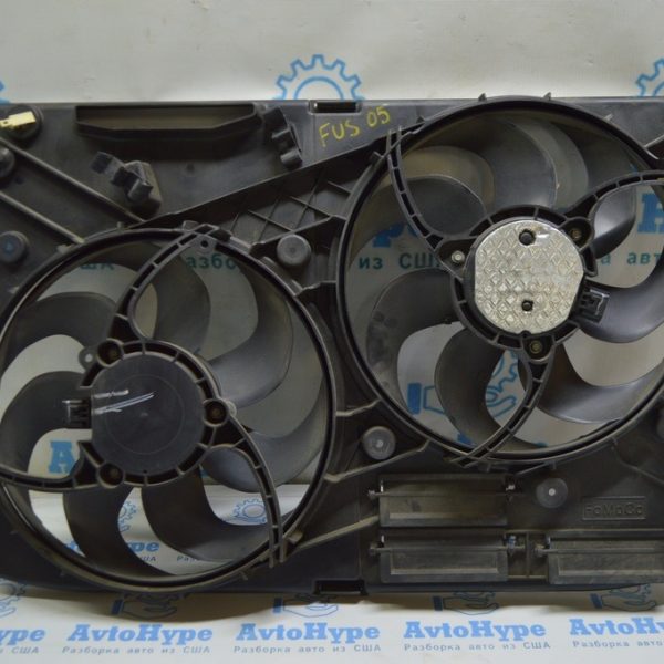 Диффузор кожух радиатора в сборе Ford Fusion mk5 13-16 1.5T 2.0Т (05) DG9Z-8C607-C