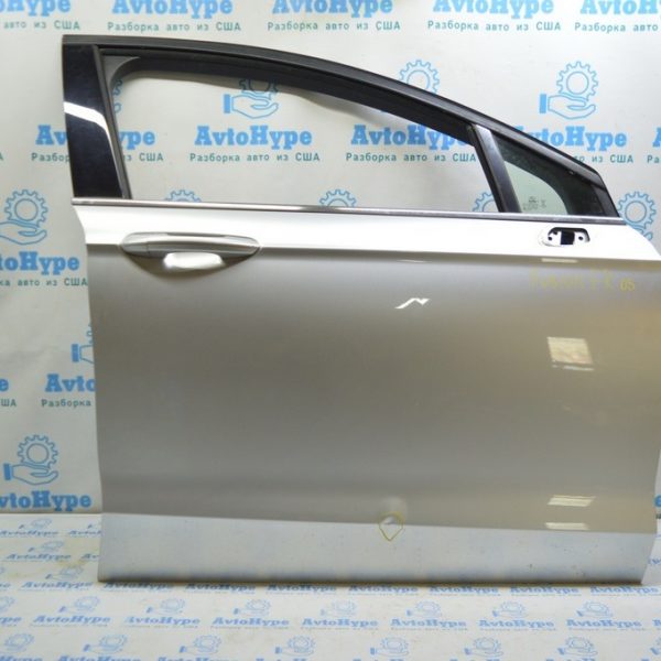 Дверь в сборе перед прав Ford Fusion mk5 13- (05) серебро UX тычка внизу без карты и динамика DS7Z-5420124-A
