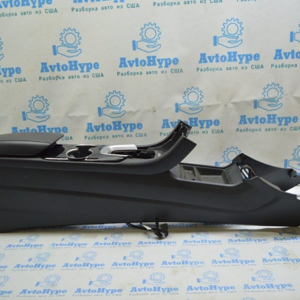 Консоль центральная подлокотник Ford Fusion mk5 13-16 черн,с воздуховодом,без накладки (05) DS7Z-5406024-AB