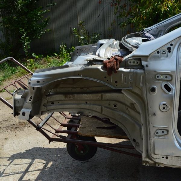 Четверть передняя левая Ford Fusion mk5 13- (05) серебро UX GG9Z-16055-A