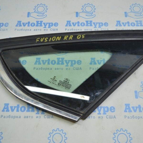 Форточка глухое стекло задняя правая Ford Fusion mk5 13-20 один хром (05) DS7Z-5429710-A