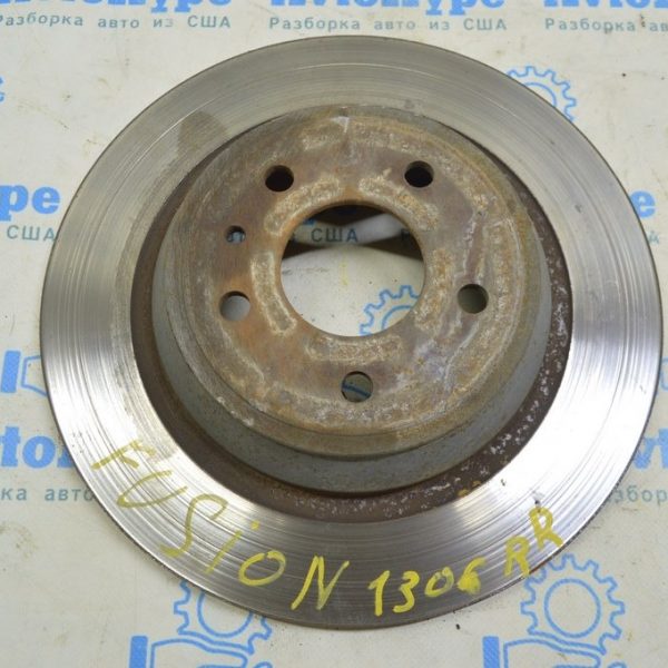 Диск тормозной задний правый Ford Fusion mk5 13- DG9Z-2C026-C