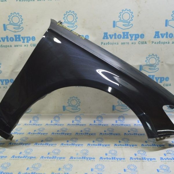 Крыло переднее правое Ford Fusion mk5 13-16 (06) черный цвет UH крашеное DS7Z-16005-A