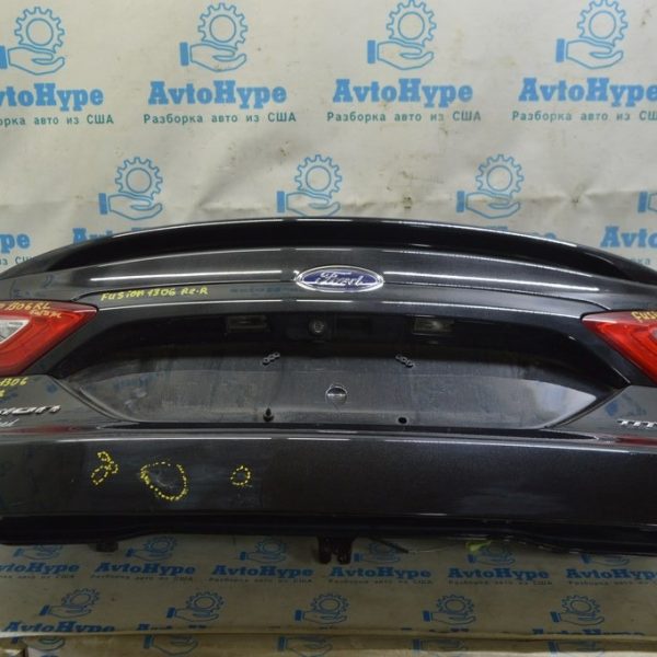 Накладка крышки багажника Ford Fusion mk5 13-16 под номер (06) под покрас DS7Z-54423A42-A