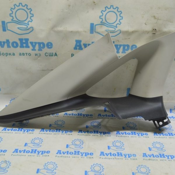 Накладка задней стойки верхняя левая Ford Fusion mk5 13- серая DS7Z-7831013-AD