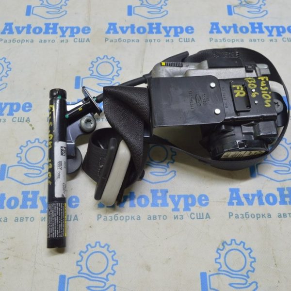 Пассажирский ремень безопасности Ford Fusion mk5 13- черный (06) DG9Z-54611B08-AJ