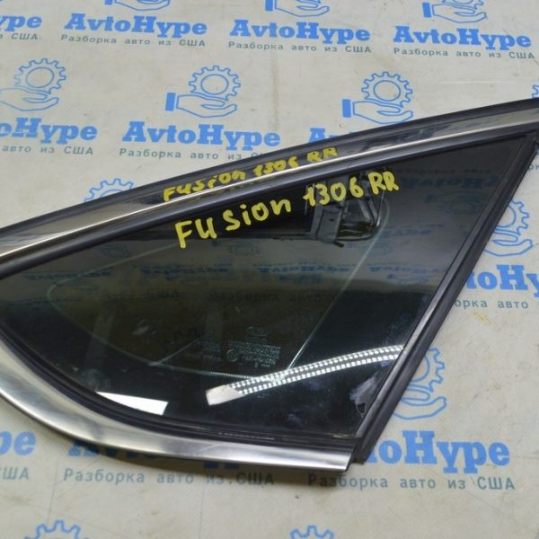Форточка глухое стекло задняя правая Ford Fusion mk5 13-20 два хрома (06) DS7Z-5429710-B
