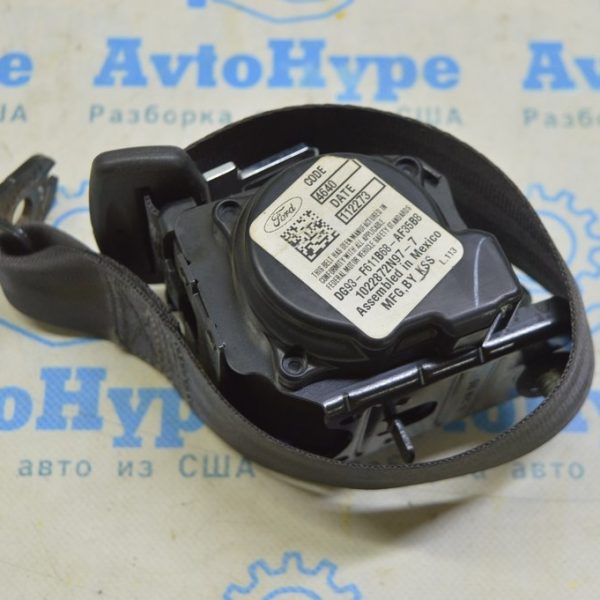 Ремень безопасности зад прав Subaru Forester 14-18 SJ черн 64660SG080VH