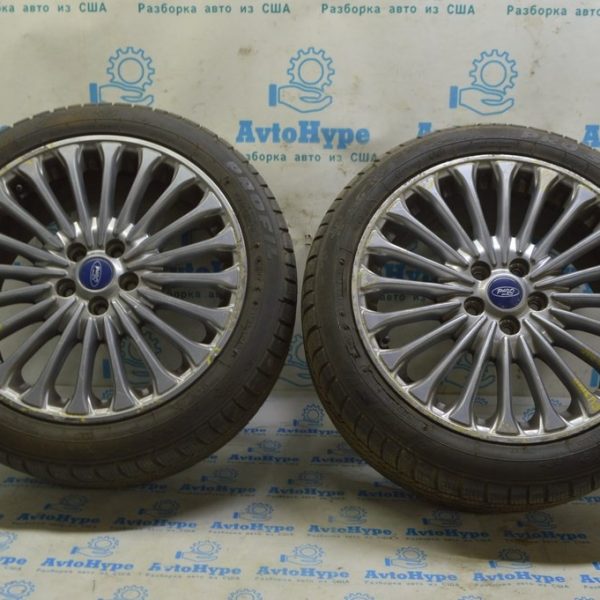 Комплект дисков titanium R18 5*108 Ford Fusion mk5 13-20 тип 4, бордюрка (06) без резины DS7Z1007C