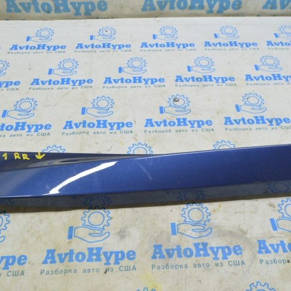 Накладка двери нижняя задняя правая BMW X3 G01 18-21 глянец (01) цвет phytonic-blau metallic 51138064802