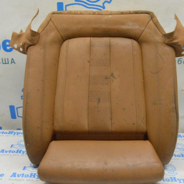 Обшивка подушки водительского сиденья BMW X5 G05 19-23 кожа коричневая (01) 52 10 8493236