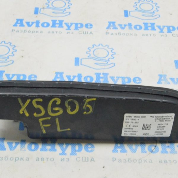 Подушка безопасности airbag переднего левого сиденья BMW X5 G05 19-24 72 12 7416911