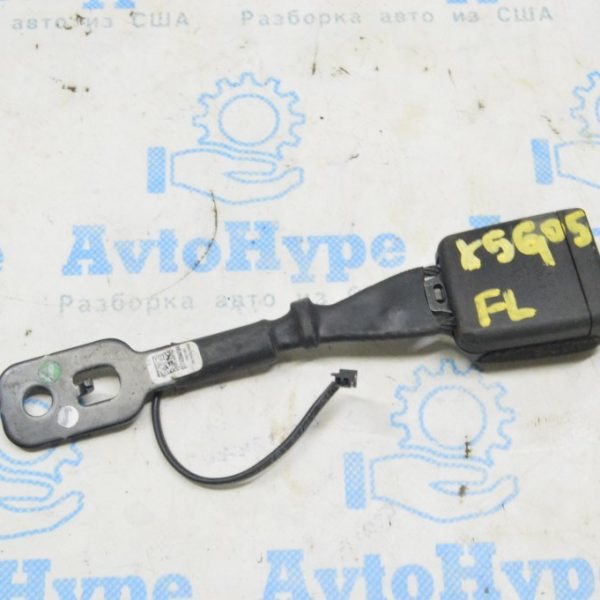 Защелка ремня безопасности передняя левая BMW X5 G05 19-23 черная, с датчиком 72117435665