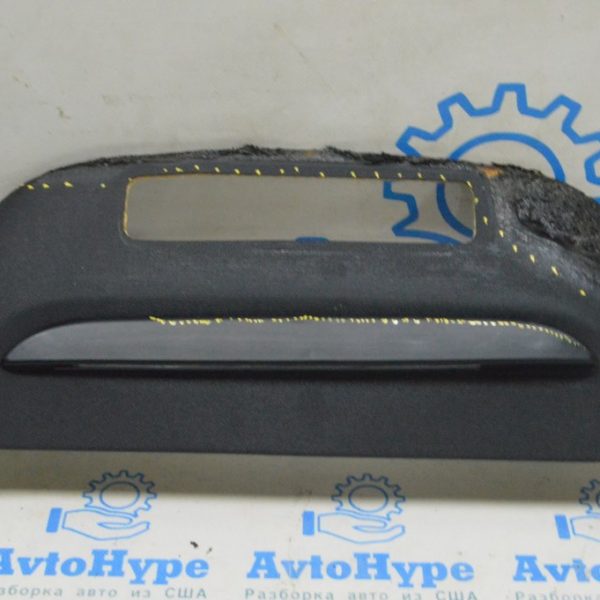 Накладка водительского сиденья задняя верхняя BMW X5 G05 19- черн лом-ся спинка (01) оплавлена 52 10 8491476