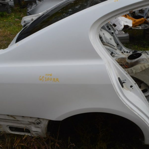 Четверть крыло задняя правая Lexus GS300 GS350 GS430 GS450h 06-11 (01) белая 6161130892