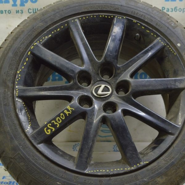 Диск колесный R17 X 7.5J ET45 5*114.3 Lexus GS300 GS350 GS430 06-07 (01) крашеный, бордюрка RR 42611-30A40